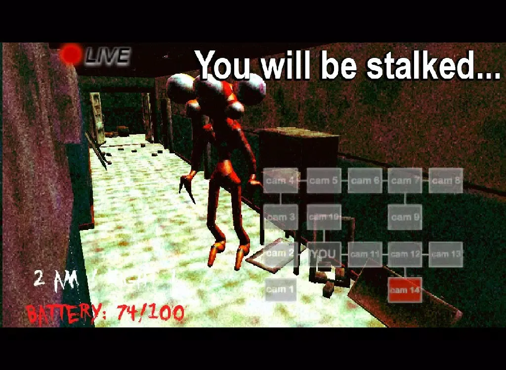 Tangkapan skrin 5 Nights in Asylum - Horror Game iPad 