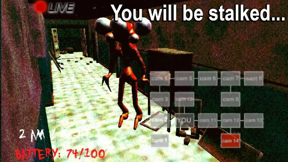 Tangkapan skrin 5 Nights in Asylum - Horror Game