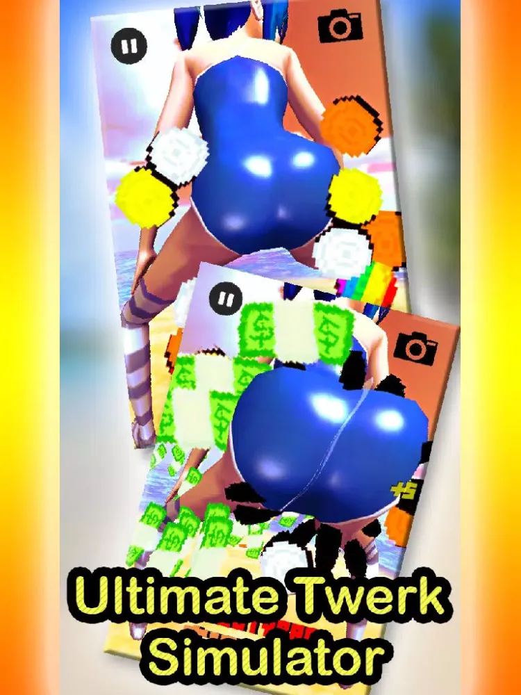 Ảnh chụp màn hình của Tappy Twerk 3D - Twerking Simulator iPad 