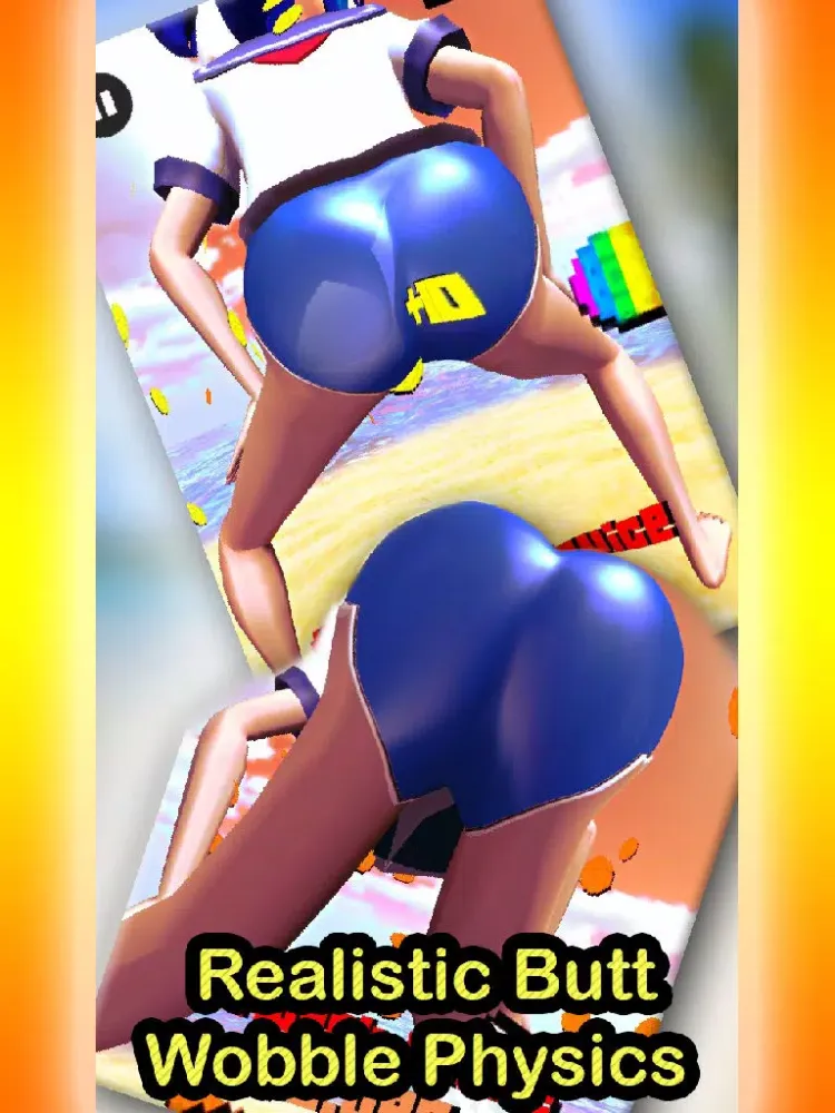 Ảnh chụp màn hình của Tappy Twerk 3D - Twerking Simulator iPad 