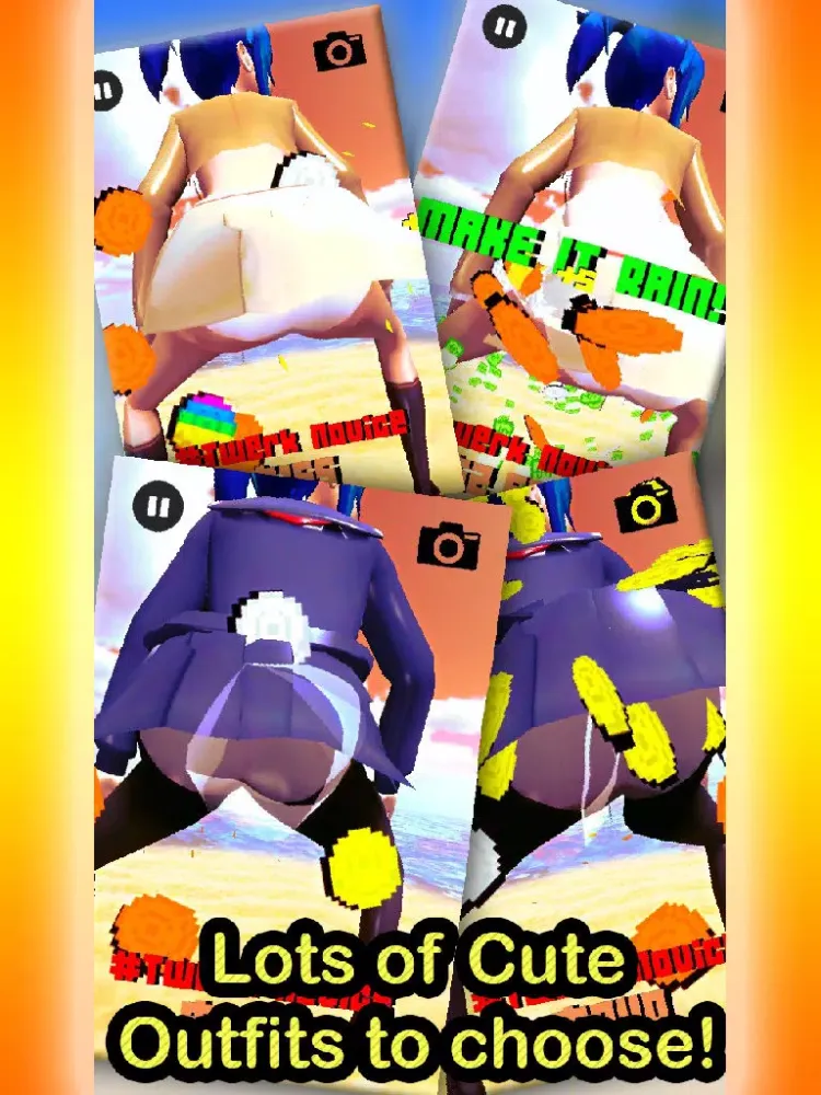 Ảnh chụp màn hình của Tappy Twerk 3D - Twerking Simulator iPad 
