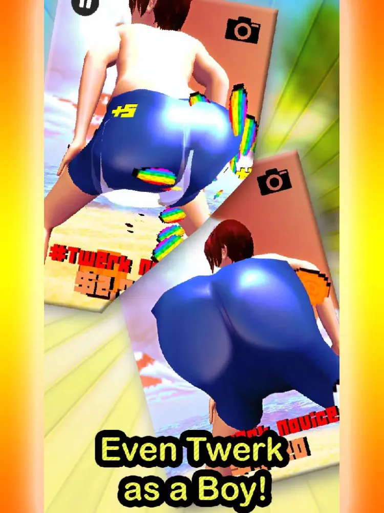Ảnh chụp màn hình của Tappy Twerk 3D - Twerking Simulator iPad 