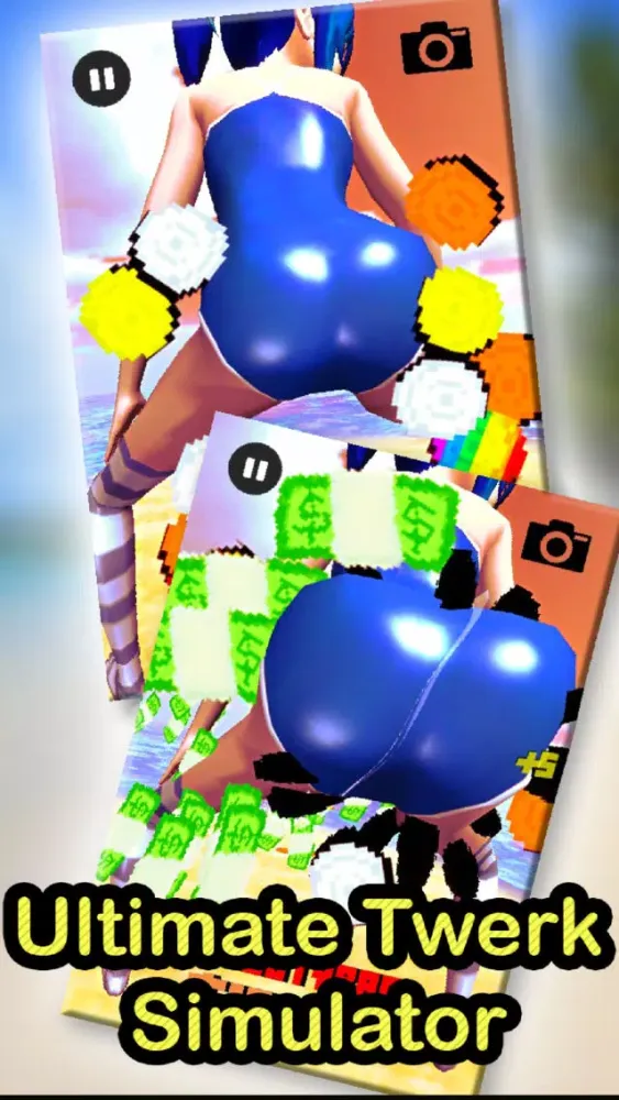 Ảnh chụp màn hình của Tappy Twerk 3D - Twerking Simulator