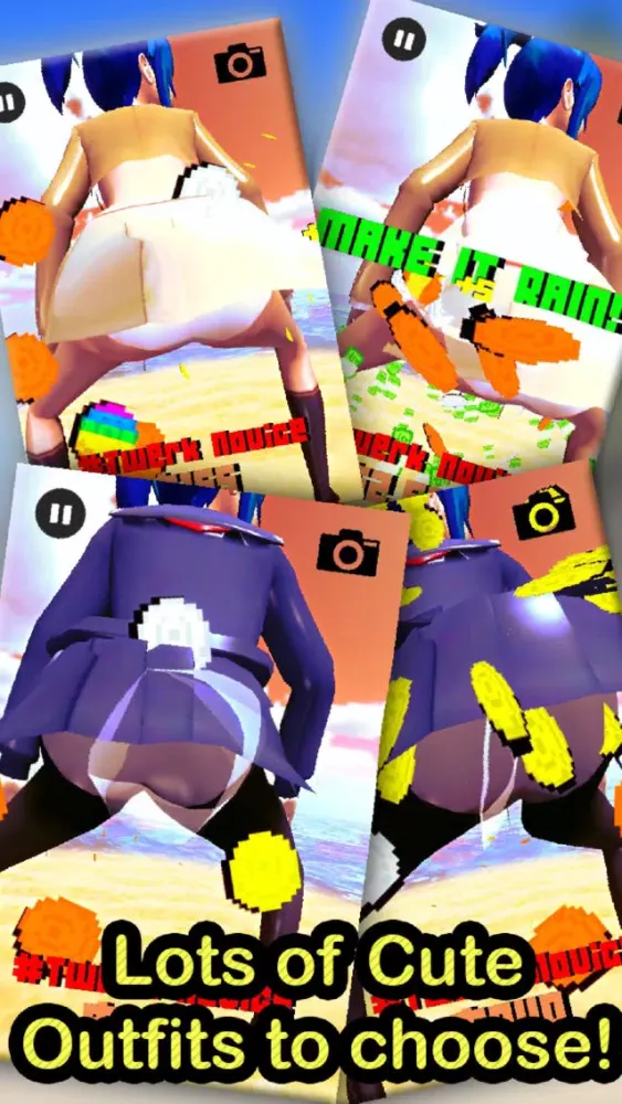 Ảnh chụp màn hình của Tappy Twerk 3D - Twerking Simulator