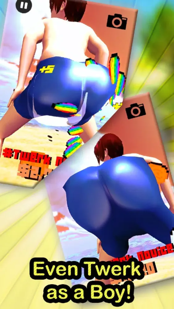 Ảnh chụp màn hình của Tappy Twerk 3D - Twerking Simulator