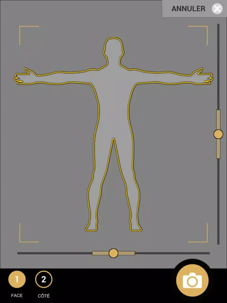 Captures d'écran de Asmodine-BodyScan iPad 
