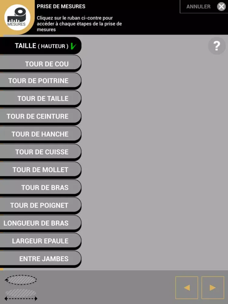 Captures d'écran de Asmodine-BodyScan iPad 