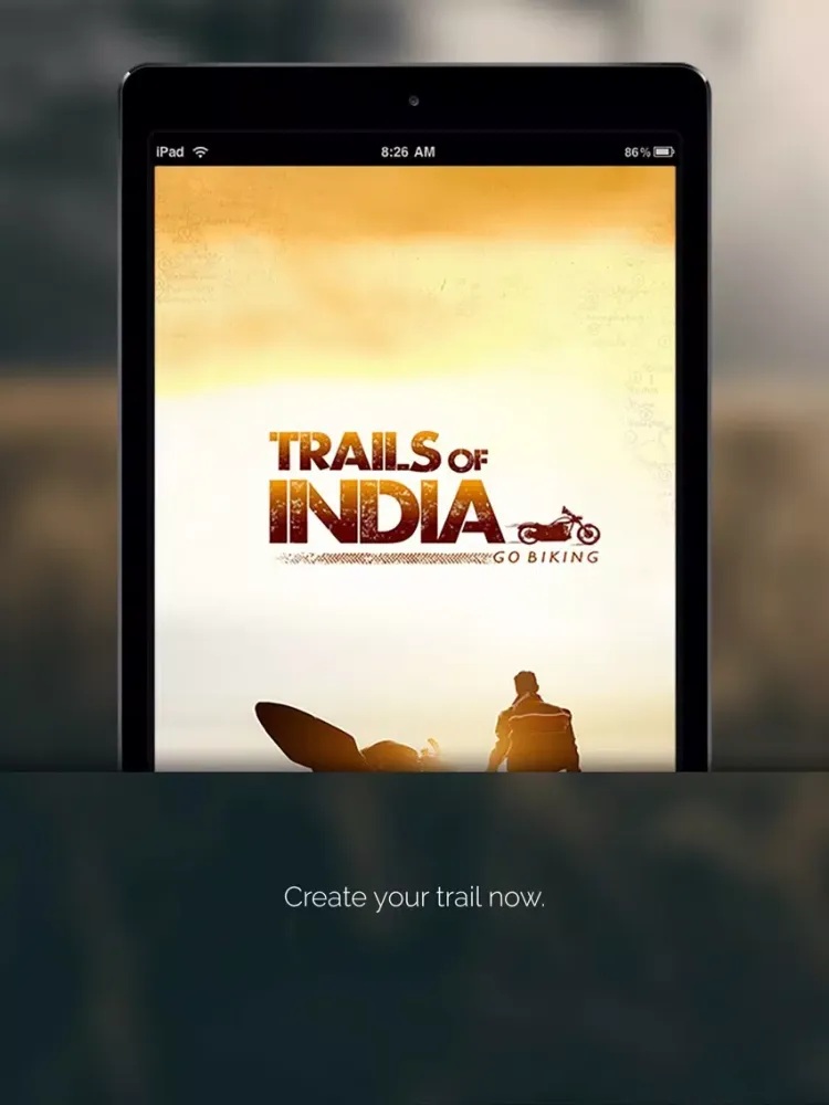 Trails Of India iPad  스크린샷