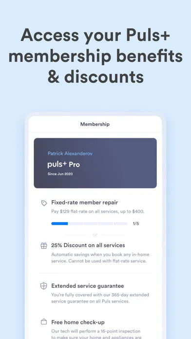 Puls - Home Services スクリーンショット