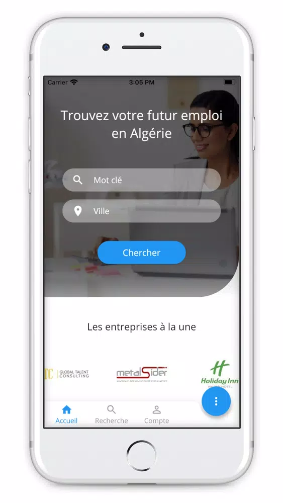 Captures d'écran de Emploitic