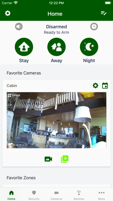 Ảnh chụp màn hình của Pulsar Alarm Systems
