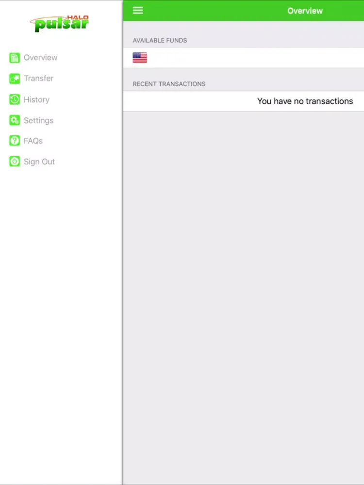 Pulsar HALO Pay iPad 應用截圖