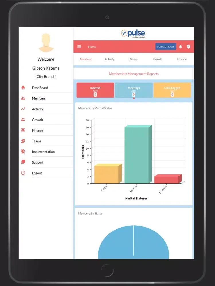 ITC Pulse iPad  Ekran Görüntüleri
