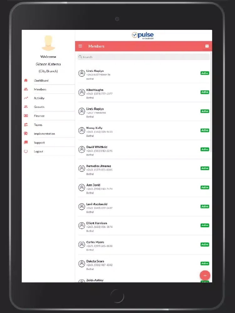 ITC Pulse iPad  Ekran Görüntüleri