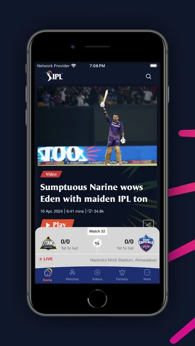 IPL سکرین شاٹس