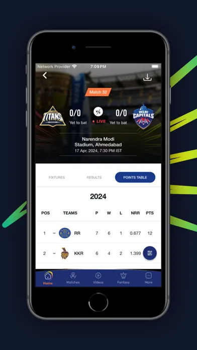 IPL سکرین شاٹس