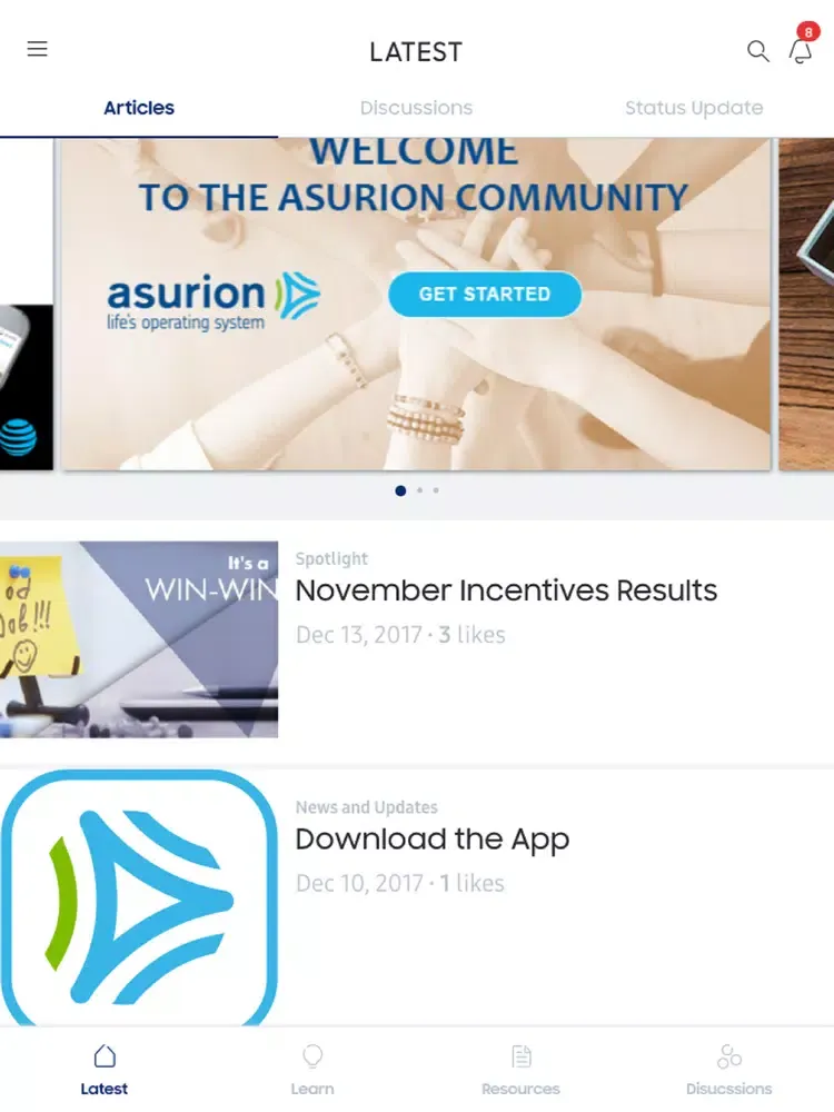 ASURION COMMUNITY iPad 應用截圖