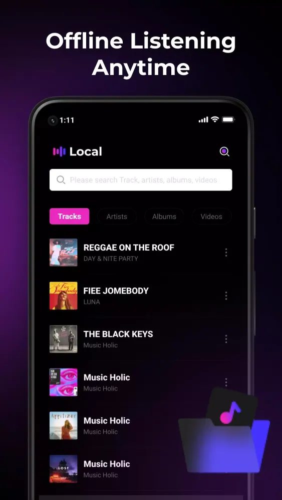 Music Pulse-Offline Music Screenshots