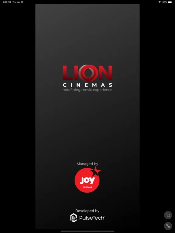 Zrzuty ekranu Lion Cinema iPad 