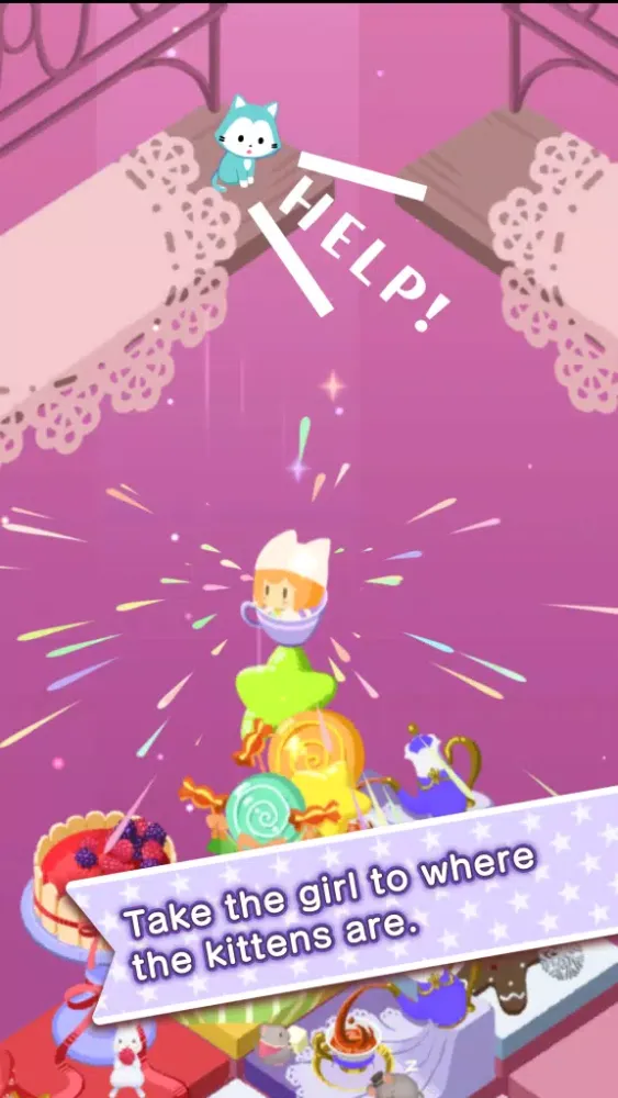 Cat Puzzle -Stray Cat Towers- Screenshots