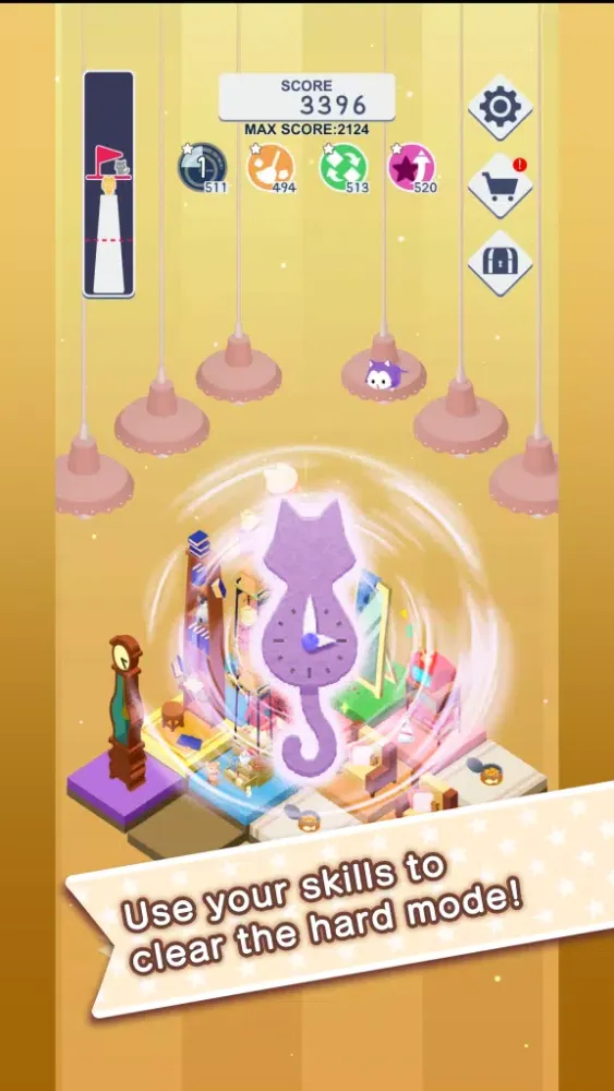 Cat Puzzle -Stray Cat Towers- Screenshots