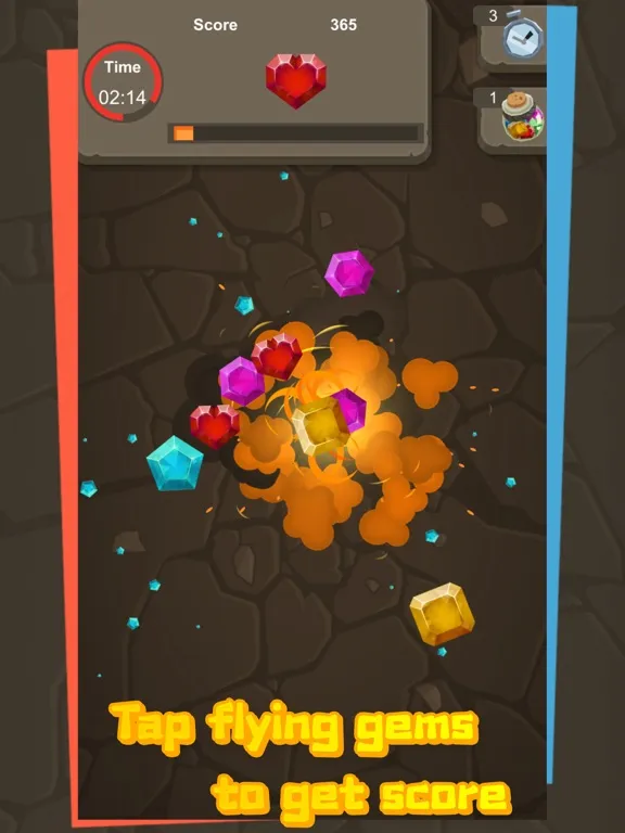 Gem Burst iPad  स्क्रीनशॉट