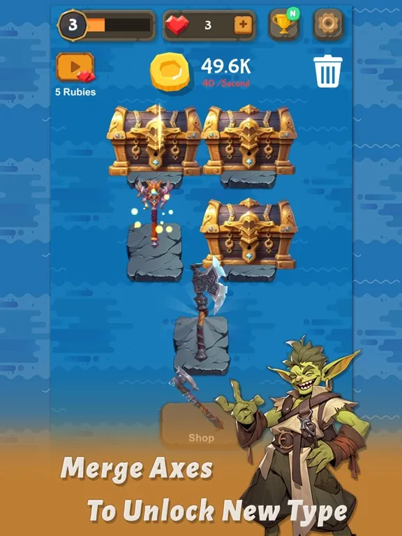 Merge Axe iPad  Ekran Görüntüleri