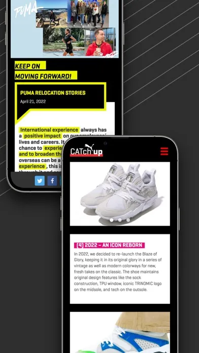 PUMA´s Employee App CATch Up应用截图