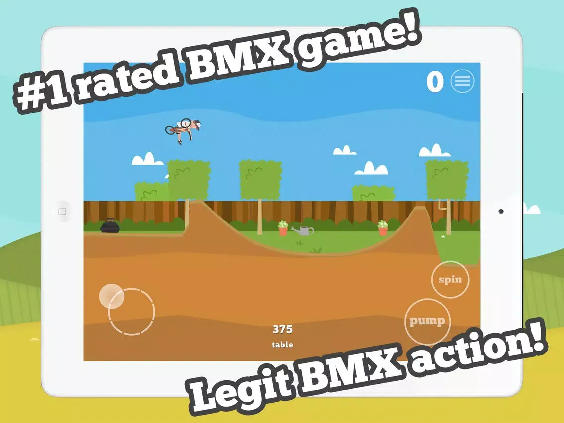 Capturas de tela do Pumped: BMX iPad 