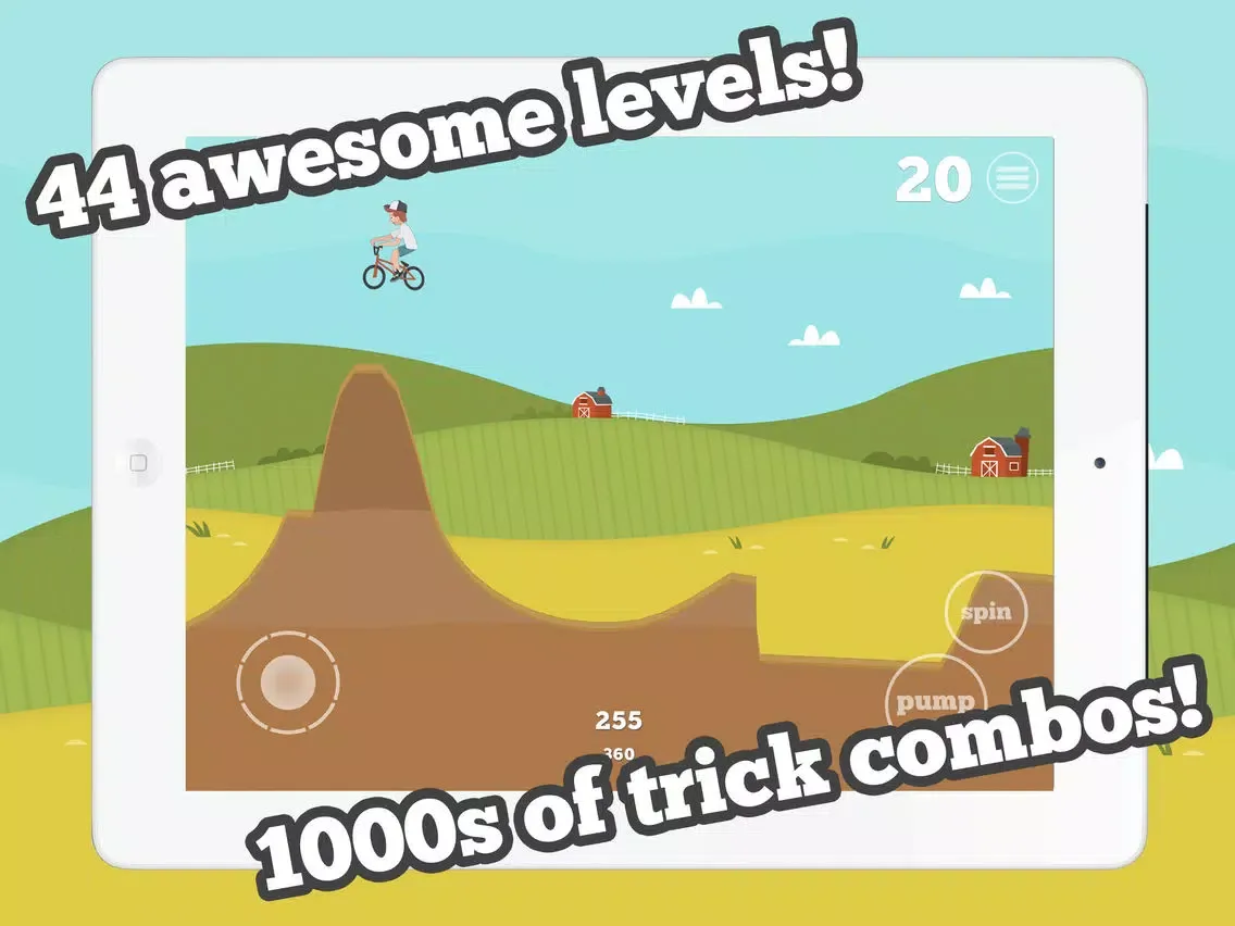 Capturas de tela do Pumped: BMX iPad 