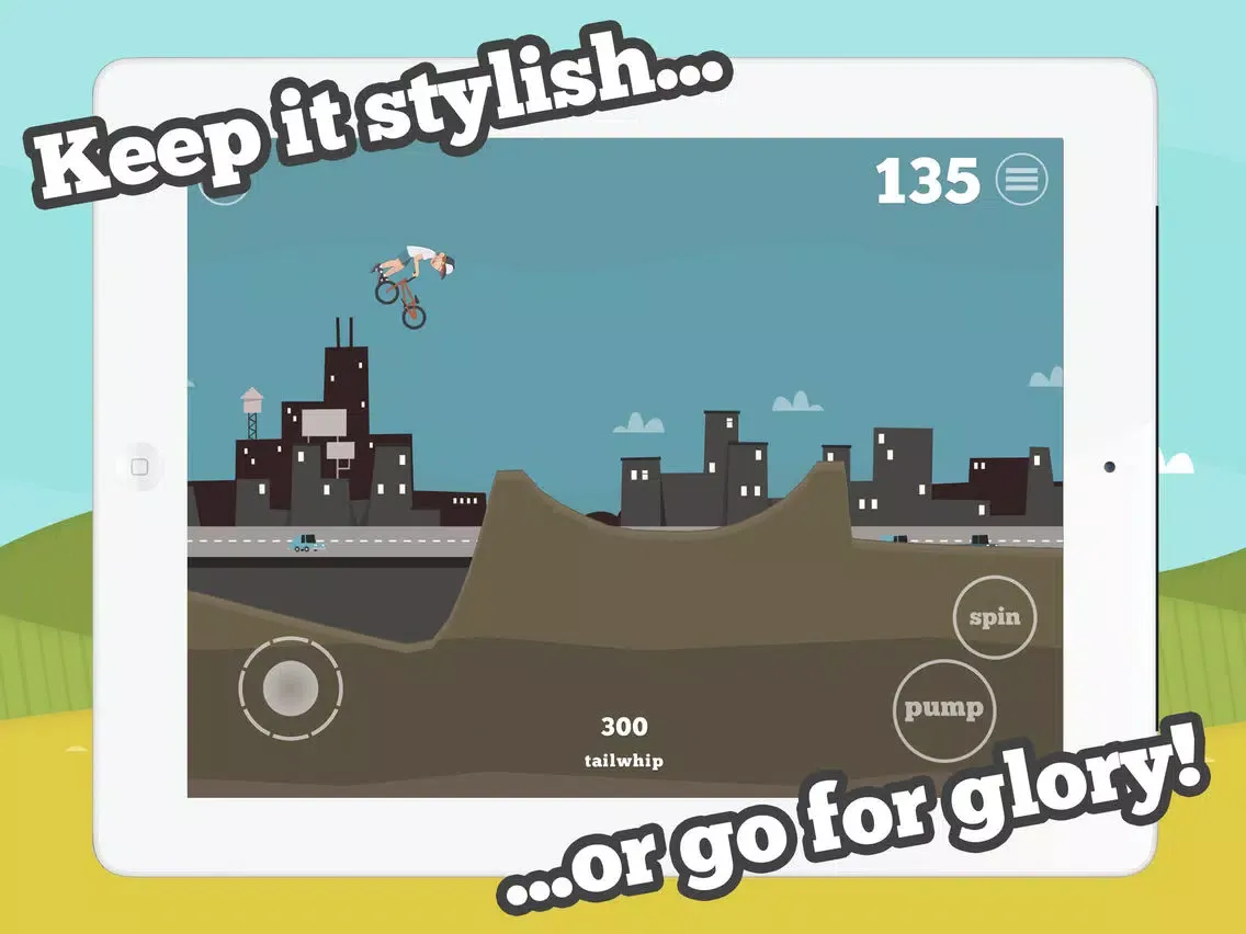 Capturas de tela do Pumped: BMX iPad 