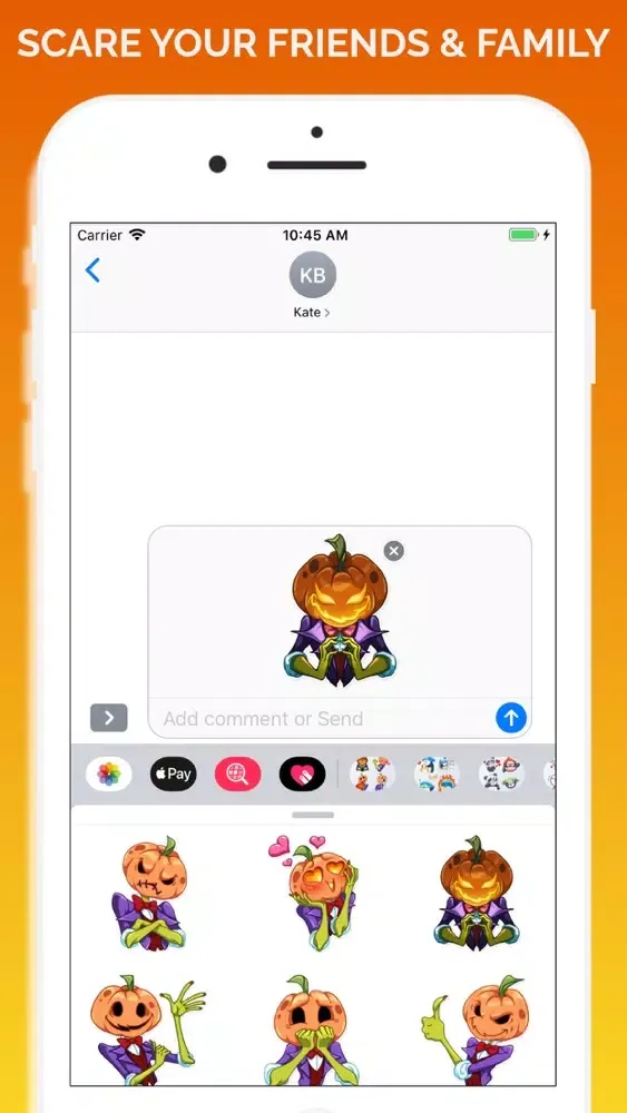 Pumpkin Head Emojis Screenshots