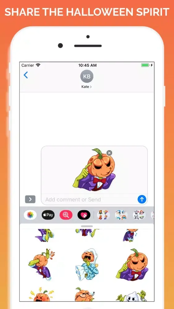Pumpkin Head Emojis Screenshots