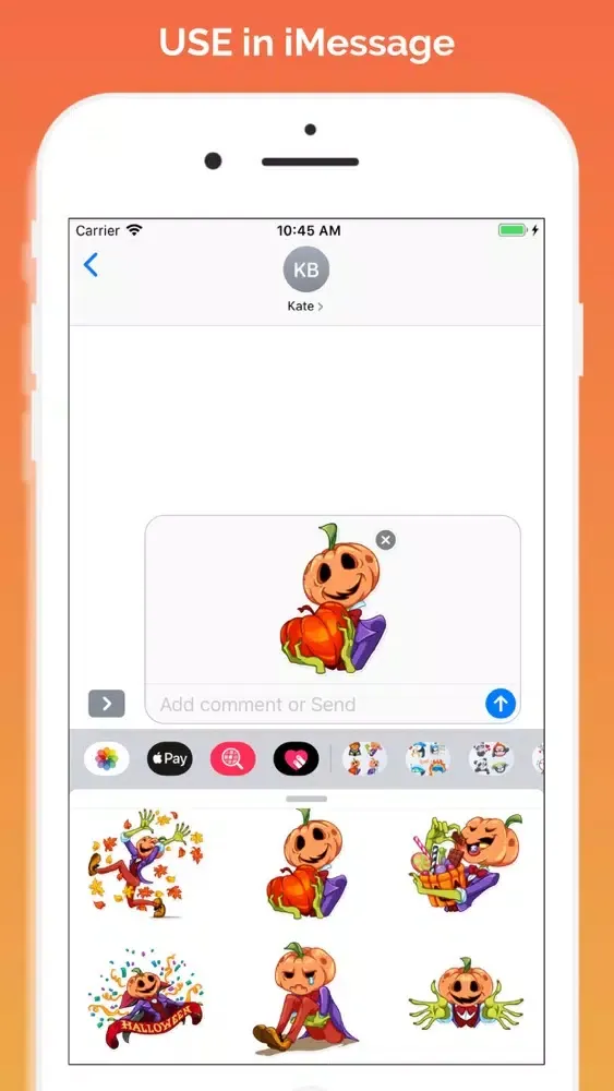 Pumpkin Head Emojis Screenshots