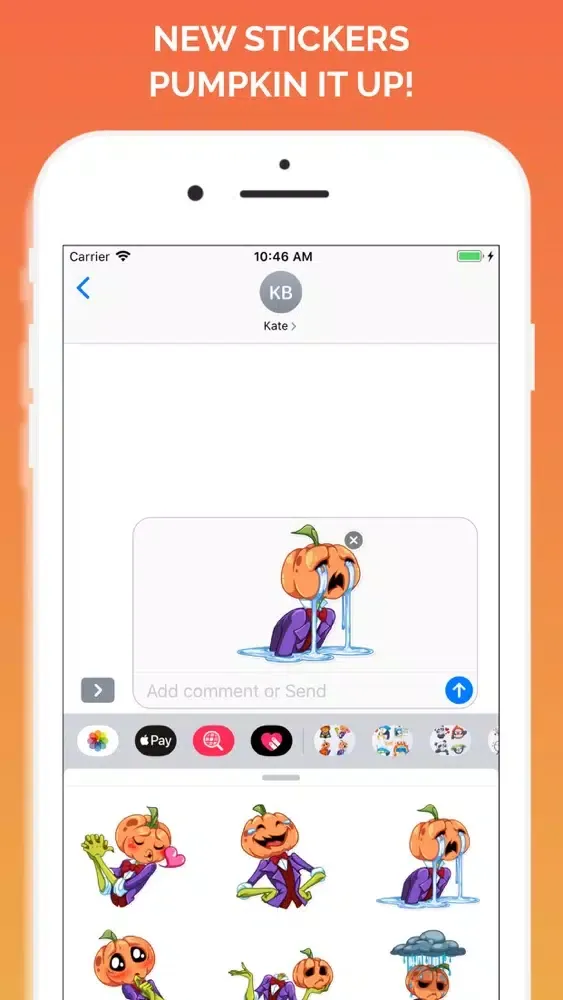 Pumpkin Head Emojis Screenshots
