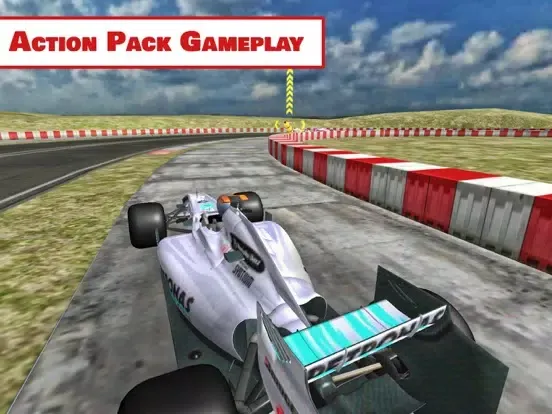 Tangkapan layar Formula 3d Racing Drive iPad 