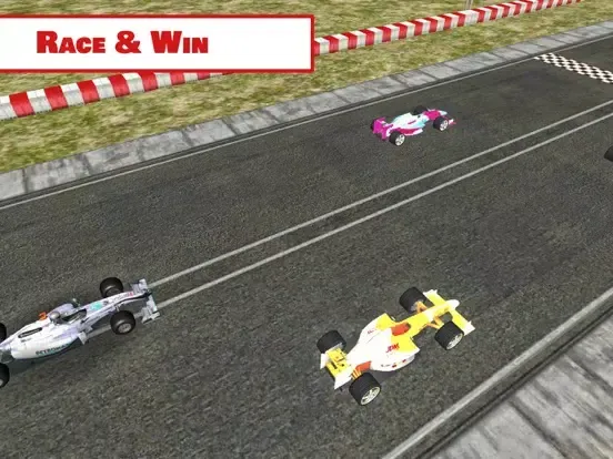 Tangkapan layar Formula 3d Racing Drive iPad 