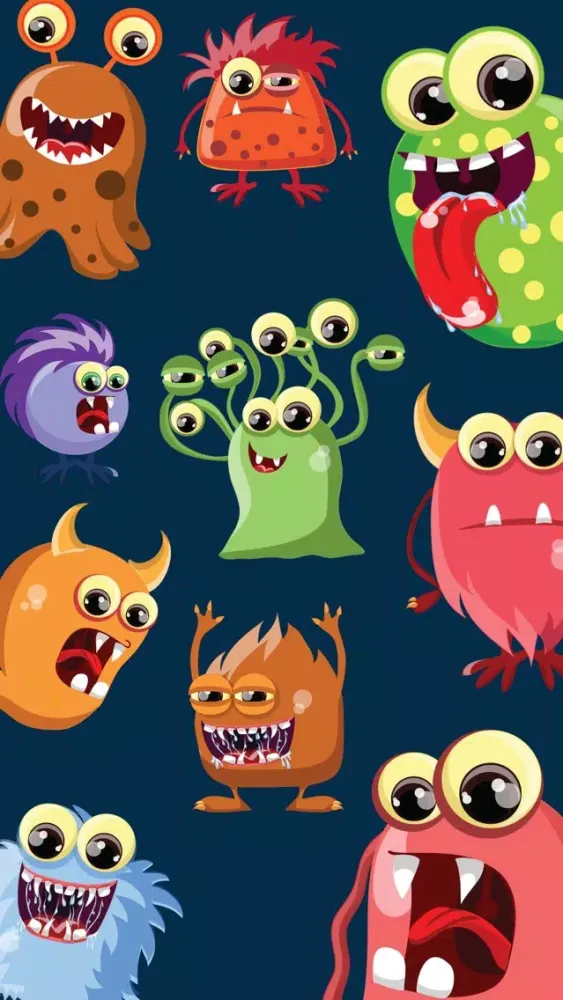 Cartoon Monsters Stickers应用截图