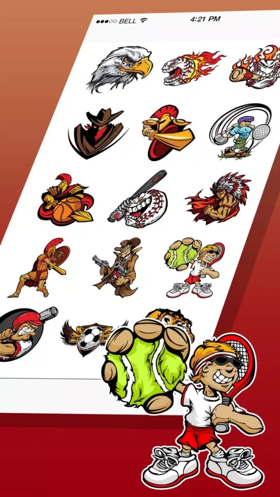 Crazy Game Avatars Stickers Ekran Görüntüleri