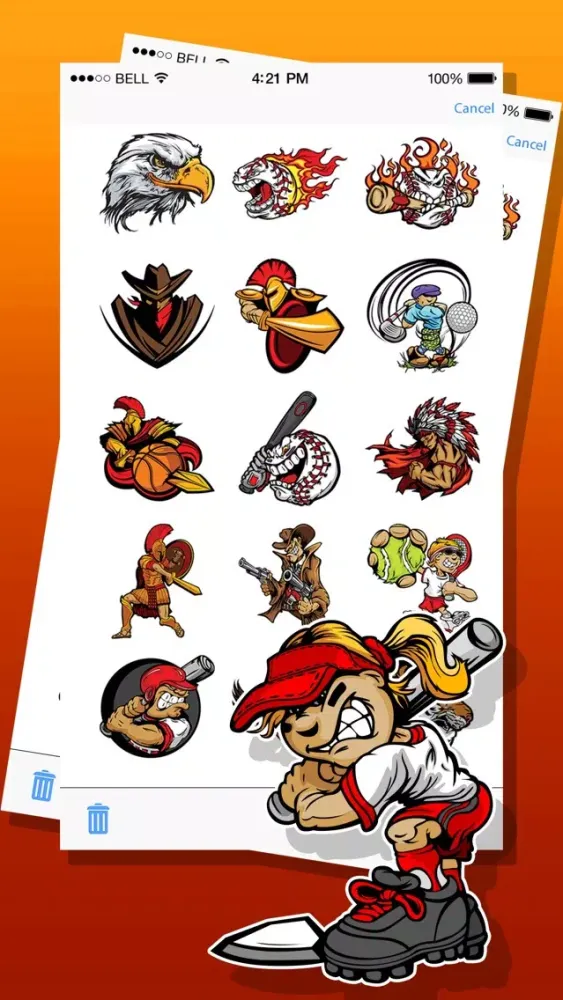 Crazy Game Avatars Stickers Ekran Görüntüleri