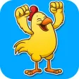 Cute Chicken Expressions Stickers