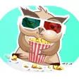 Cute Owl Stickers 2017