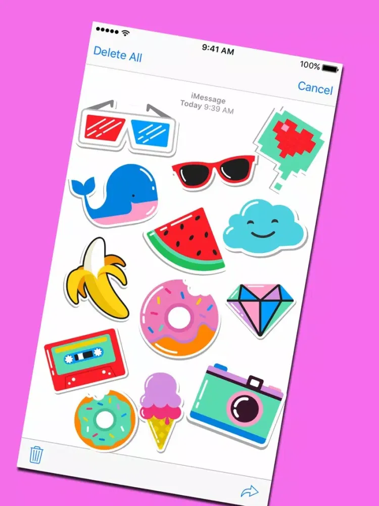 Everyday Emojis Stickers Pack iPad  স্ক্রিনশট