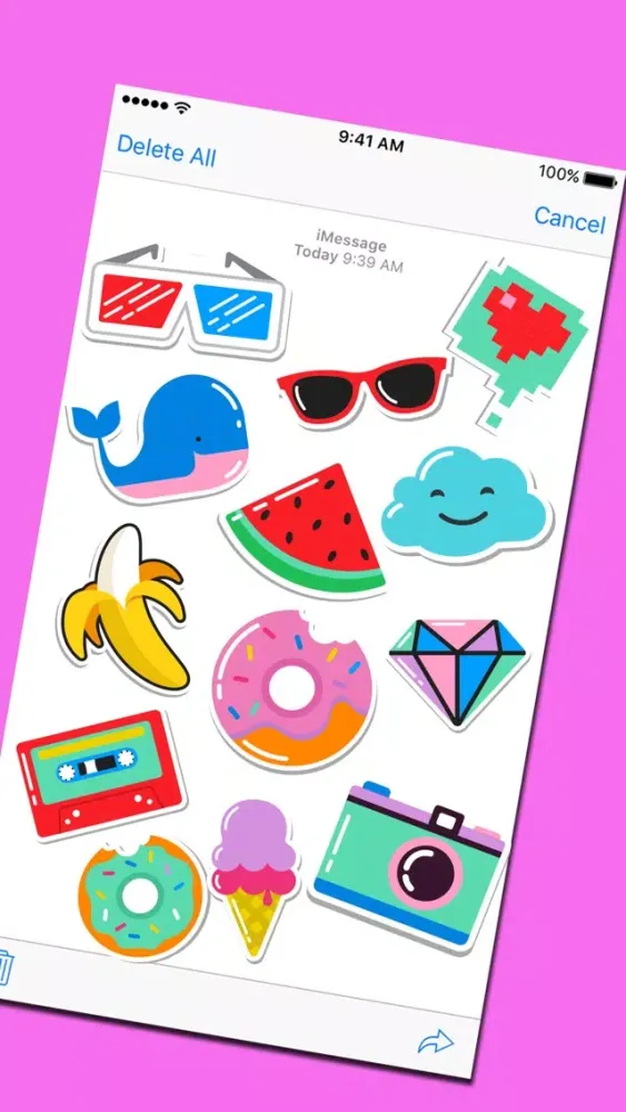 Everyday Emojis Stickers Pack স্ক্রিনশট