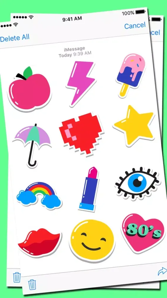 Everyday Emojis Stickers Pack স্ক্রিনশট