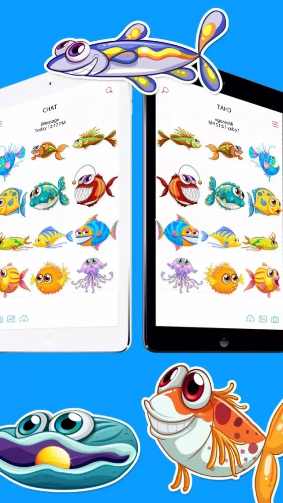 Capturas de pantalla de Fish Stickers Pro