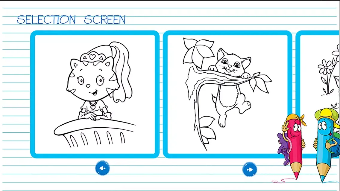 Capturas de pantalla de Pets Coloring Book