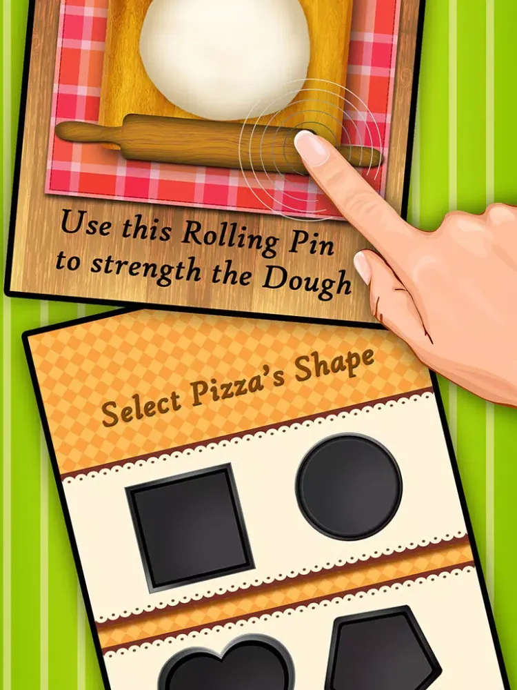 ภาพหน้าจอของ Pizza Maker Chef Mania iPad 