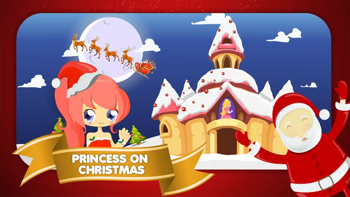 Princess Dress up on Christmas Ekran Görüntüleri