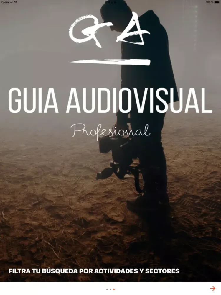 Capturas de pantalla de Guía profesional audiovisual iPad 